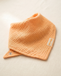 Peach Passion Scarf Baby Bib