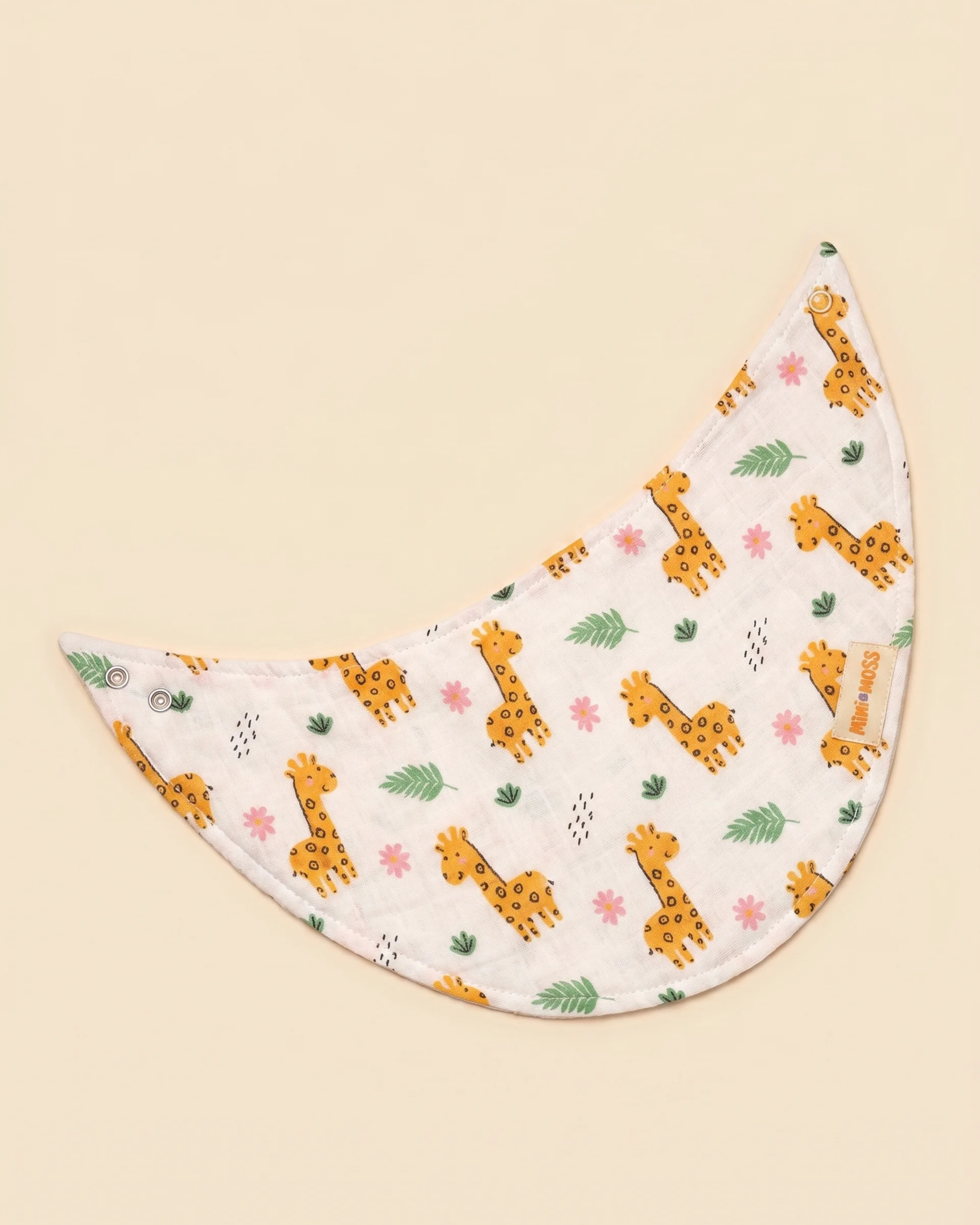Gigi The Giraffe Scarf Baby Bib