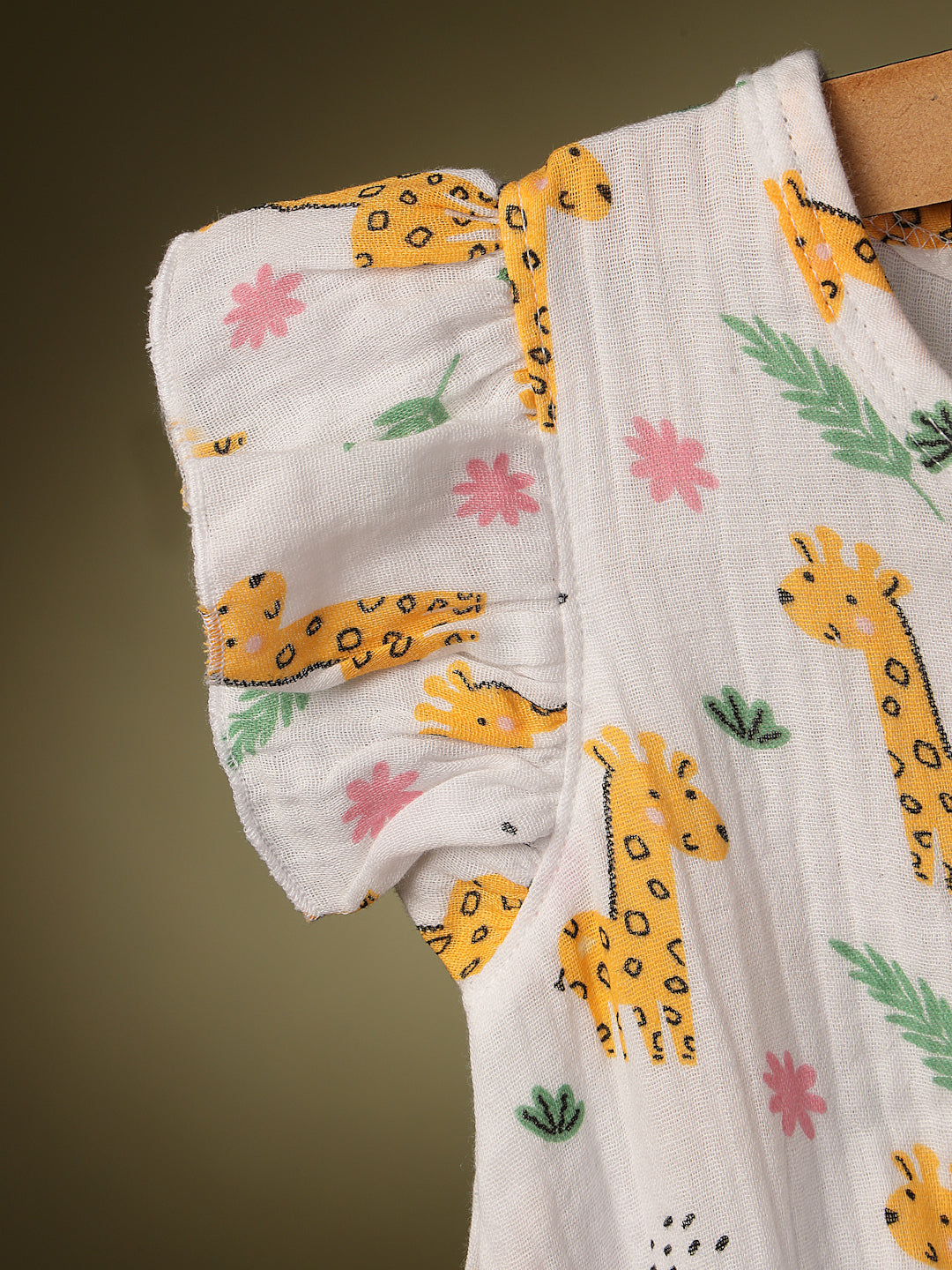 Gigi The Giraffe Frill Romper