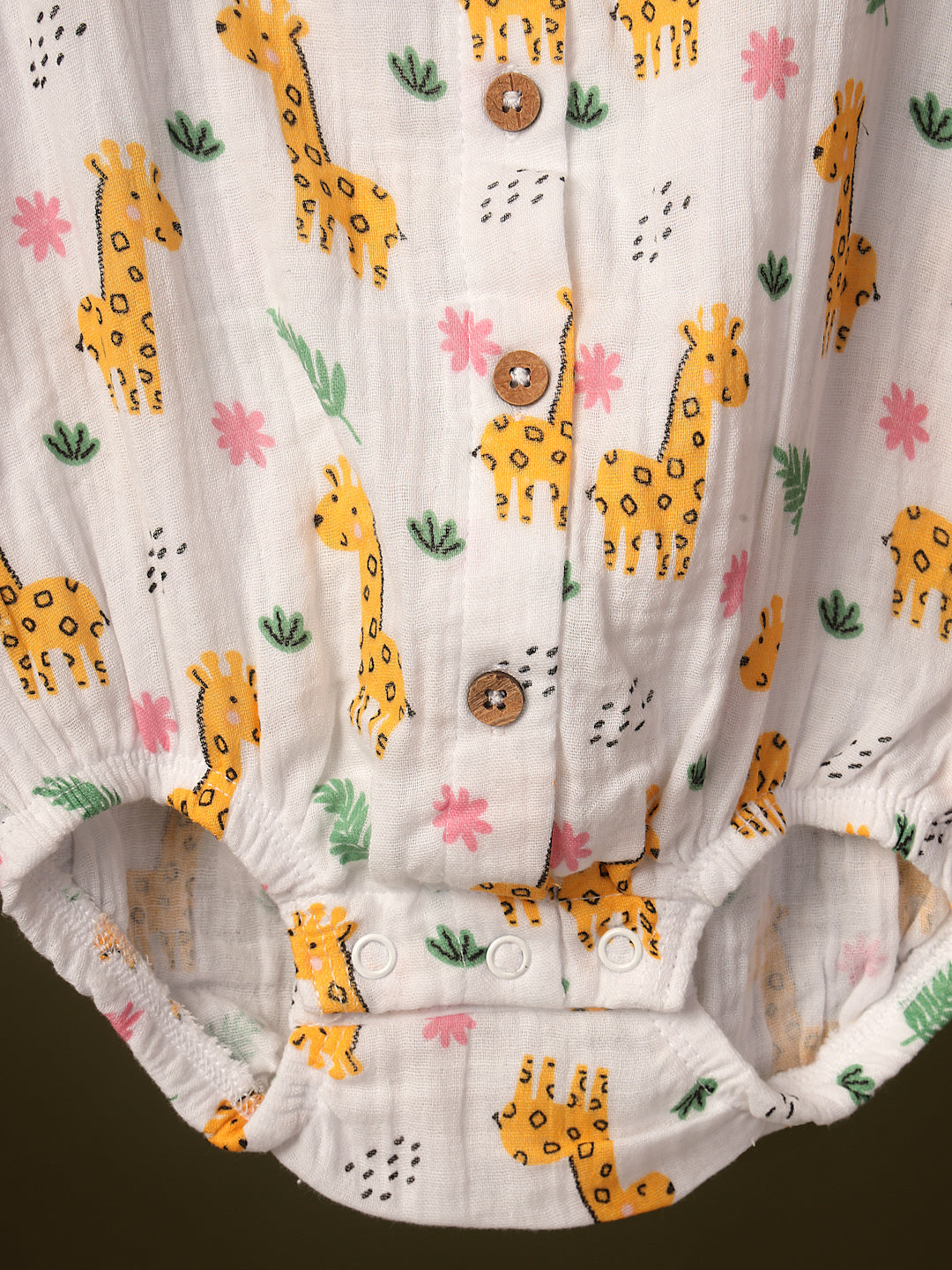 Gigi The Giraffe Frill Romper