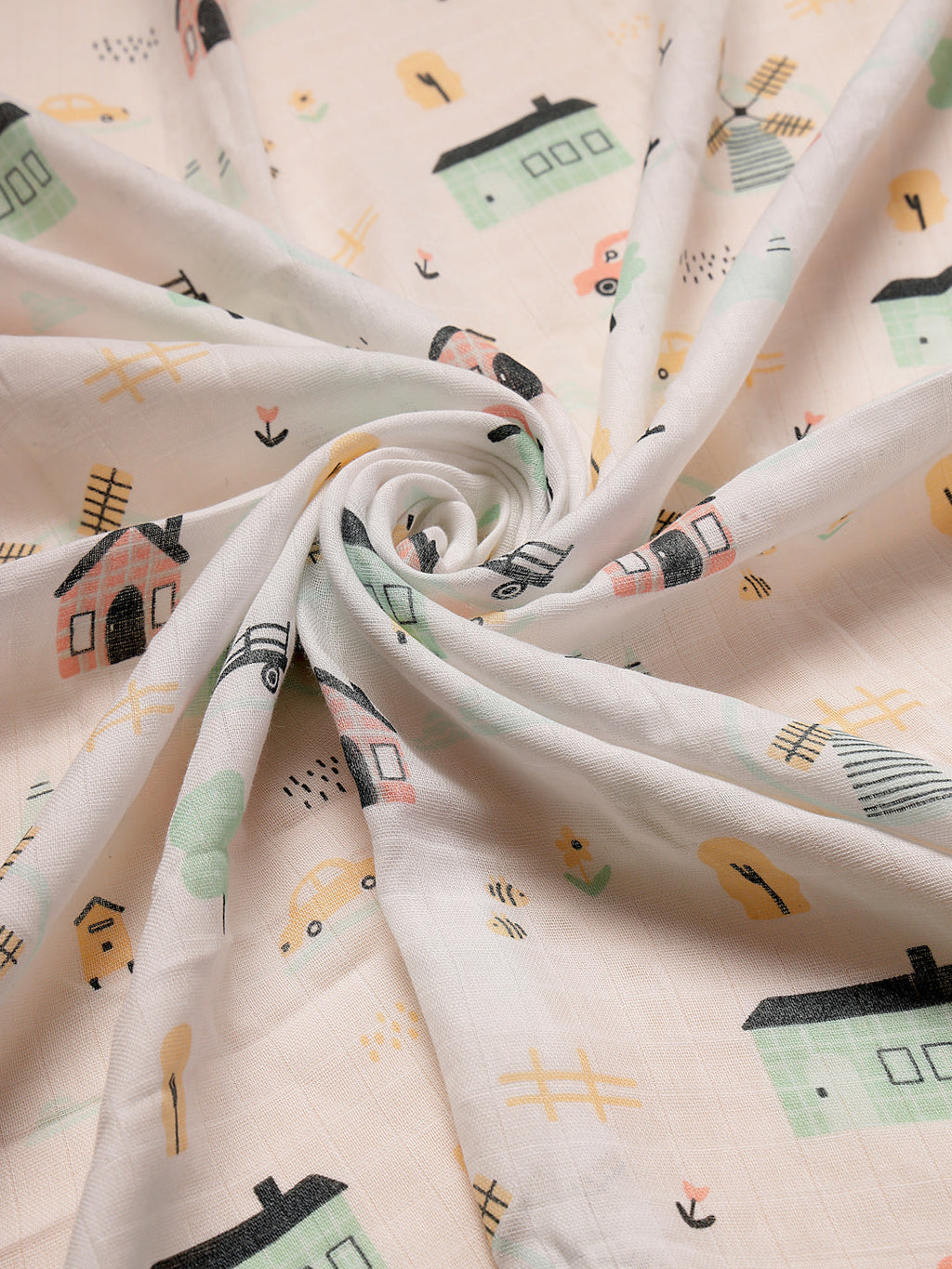 Swaddle Duo (L) - Farm & Bird