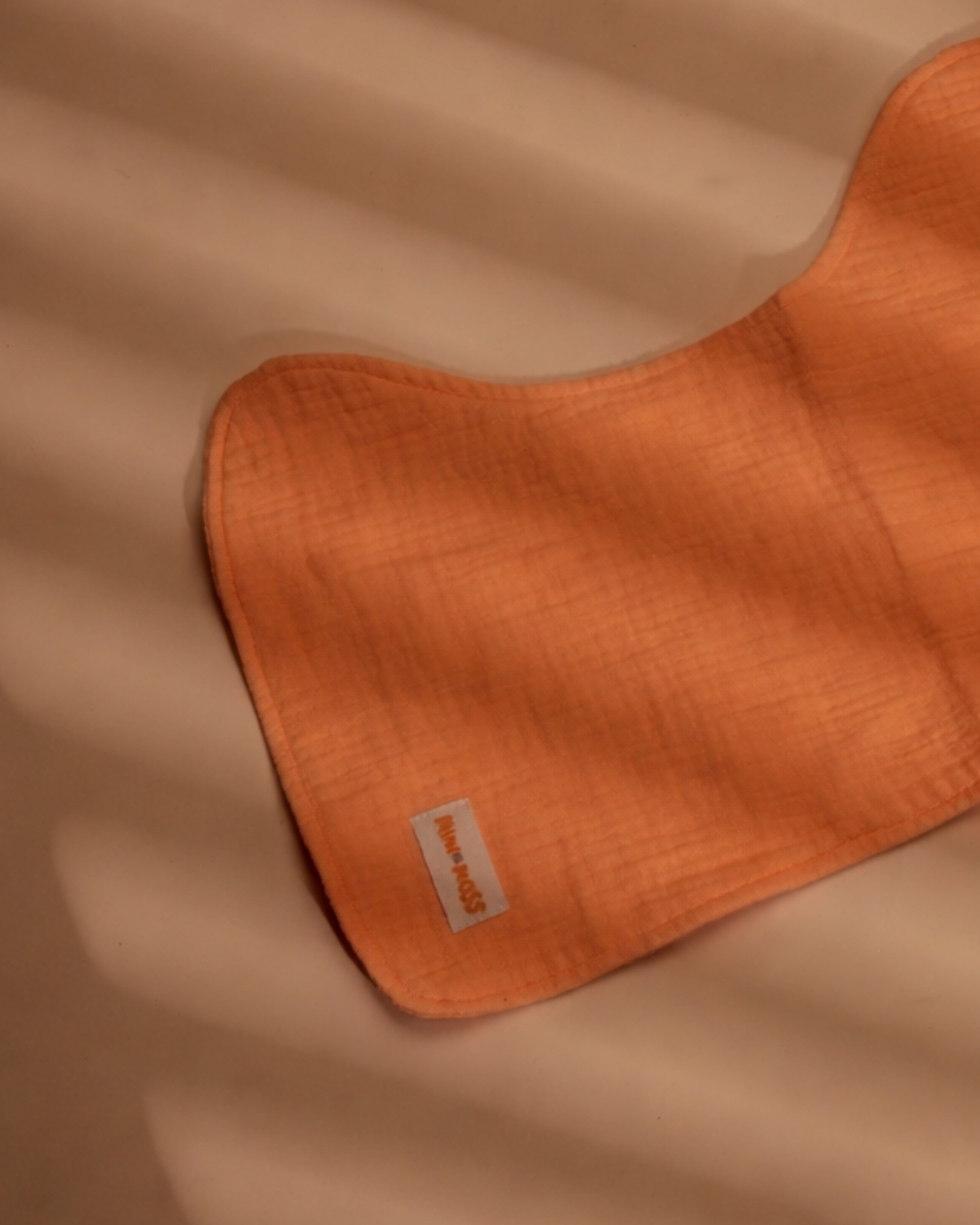 Peach Passion Baby Burp Cloth