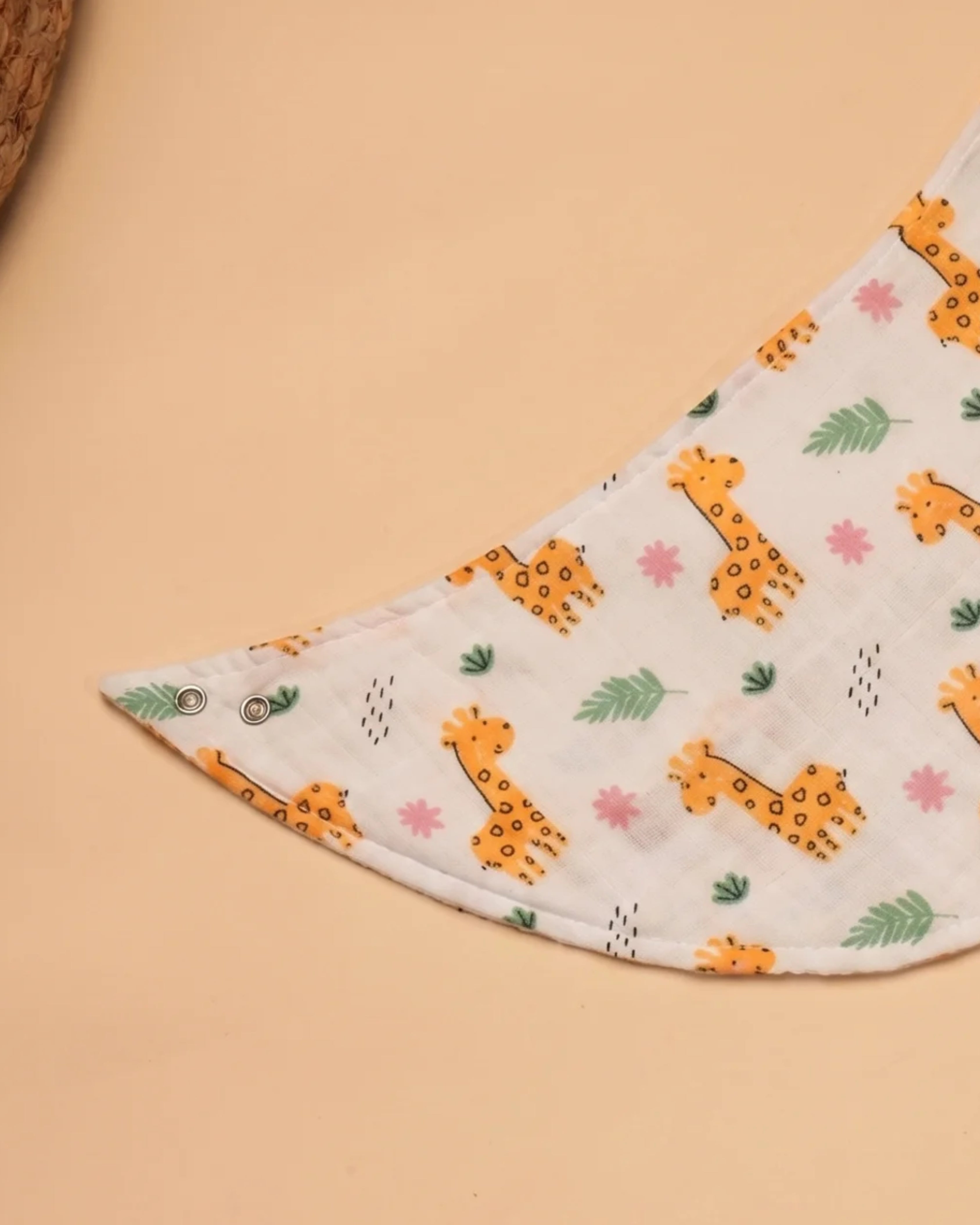 Gigi The Giraffe Scarf Baby Bib