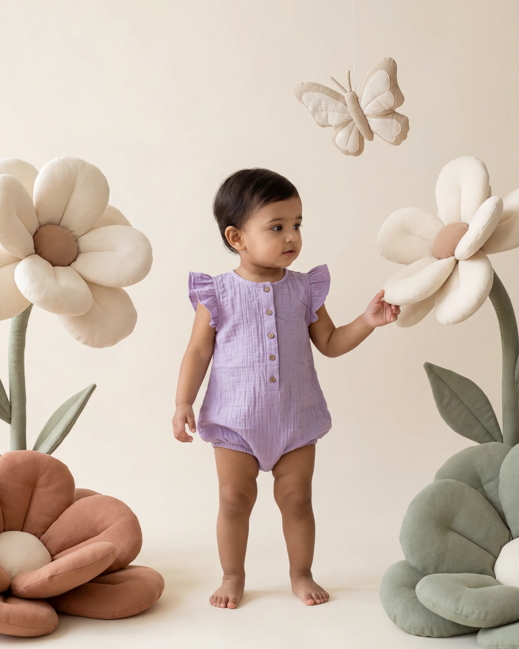 Lilac Lullaby Romper