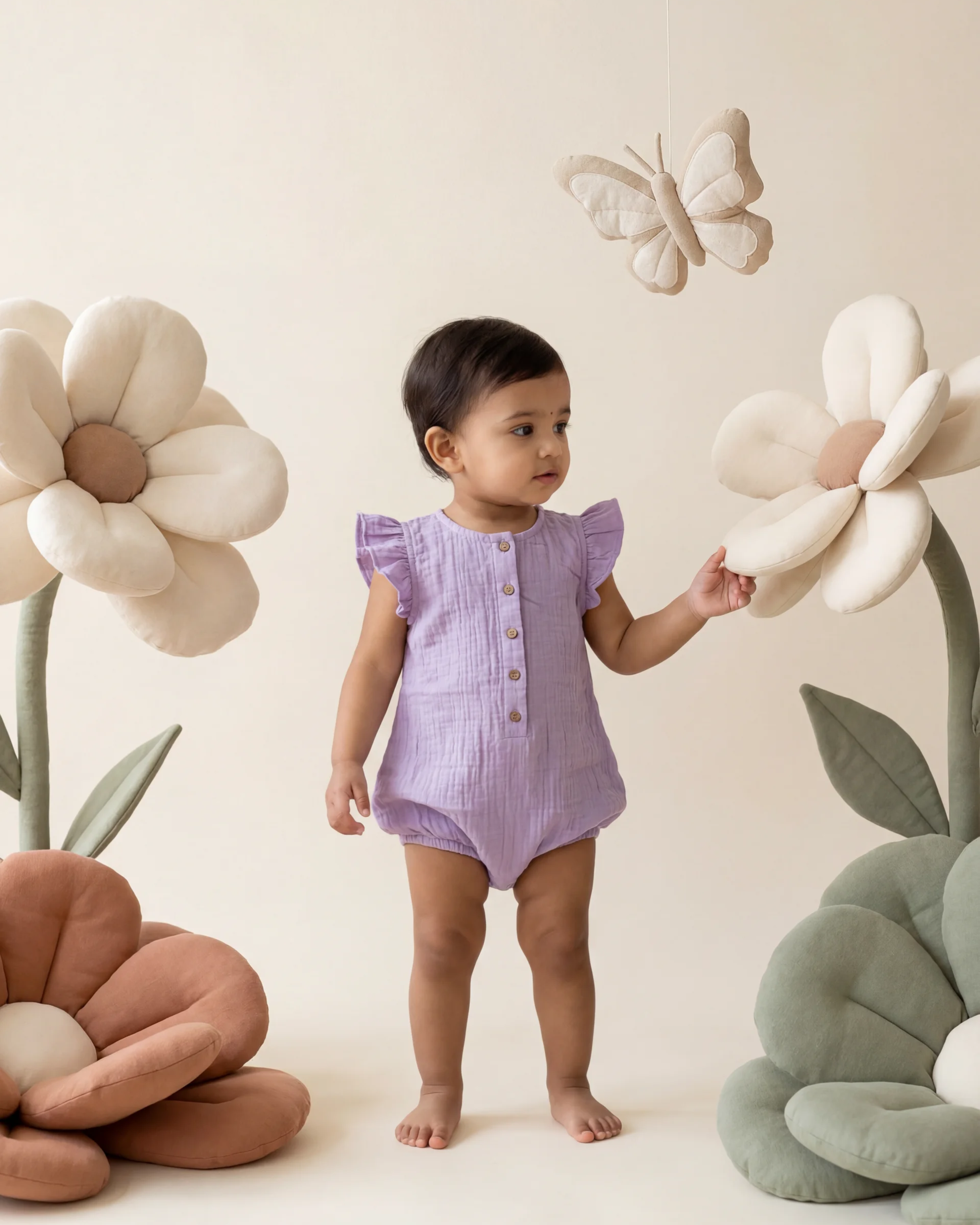 Lilac Lullaby Romper
