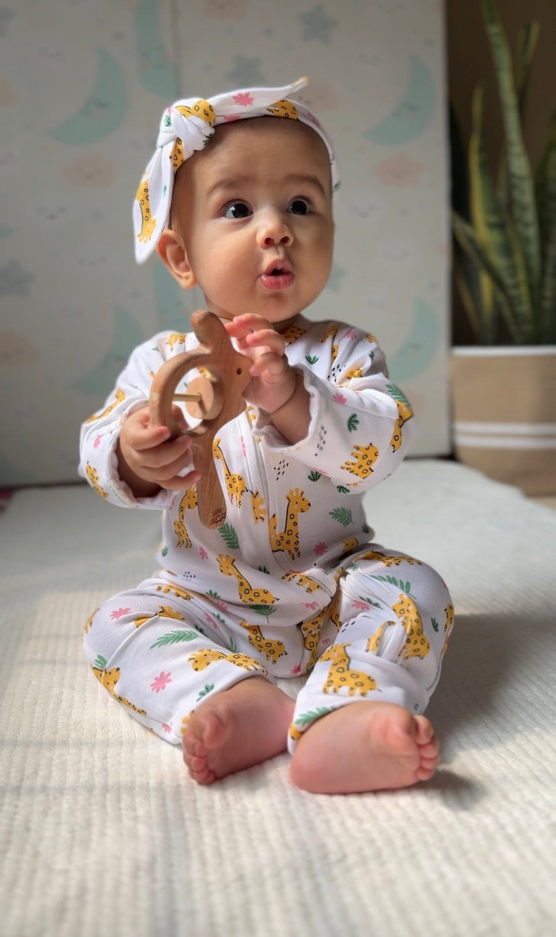 Gigi the Giraffe Sleepsuit